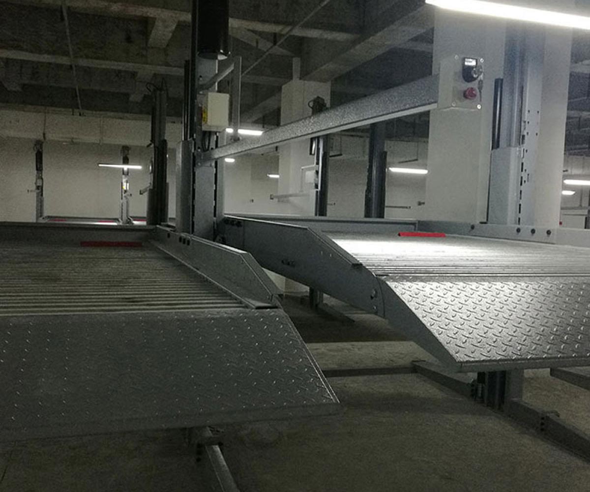 綏江升降平移式機械式立體停車設備拆除