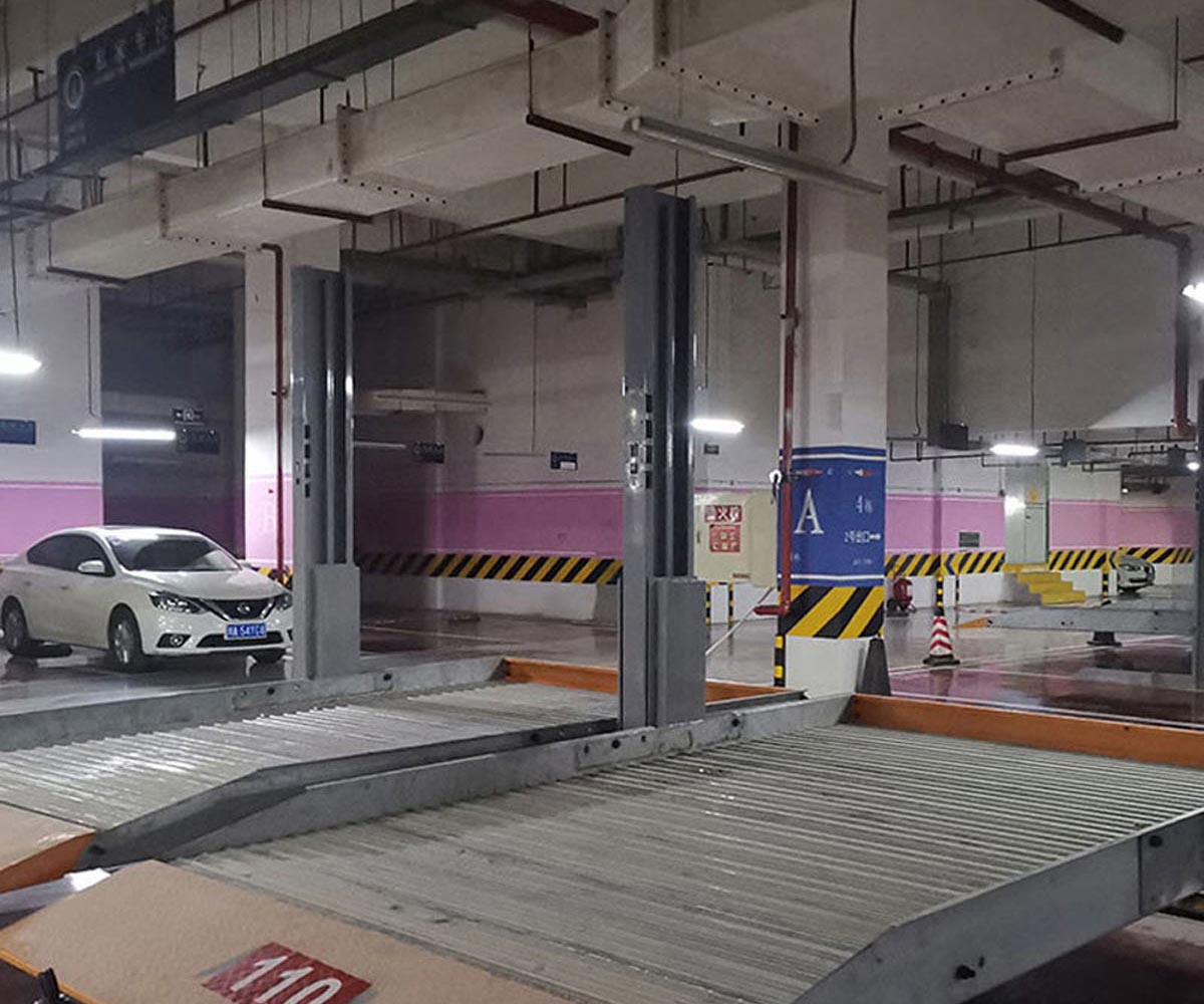 臨滄兩層簡易式機械停車位改造