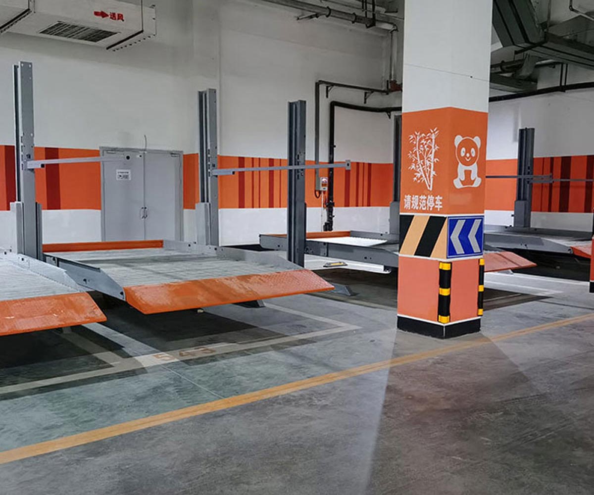 孟連二層升降橫移式停車庫二手