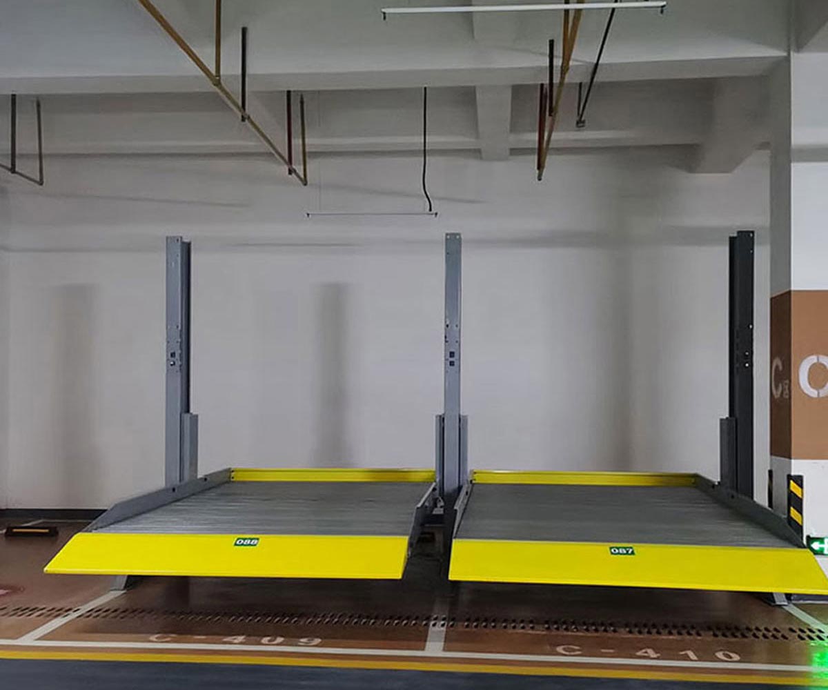富寧雙柱簡易類機械式立體停車設備租賃