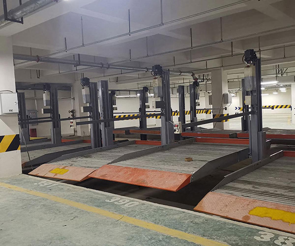 陸良二層升降式立體車位回購