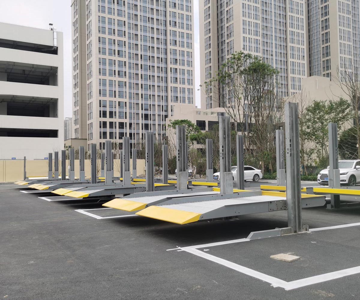 富寧兩柱簡易升降停車庫出租