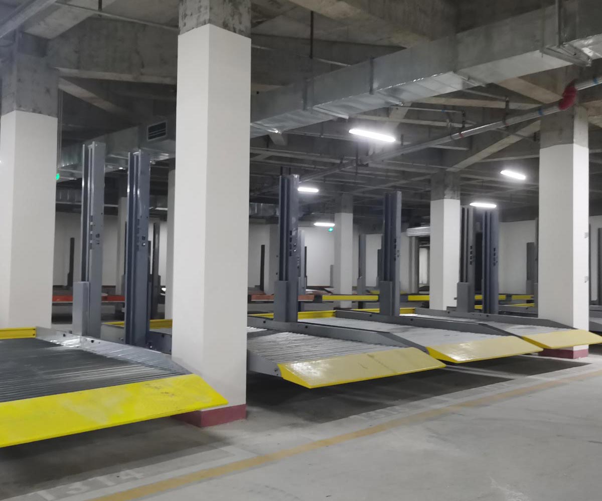 麗江升降平移式停車位回收
