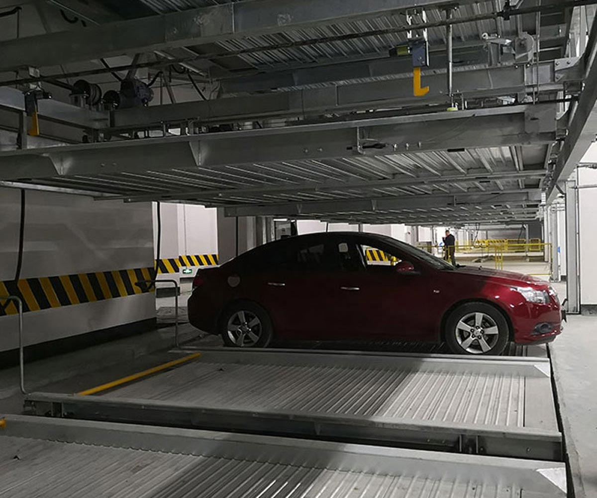 孟連兩層簡易式機械停車庫過驗收