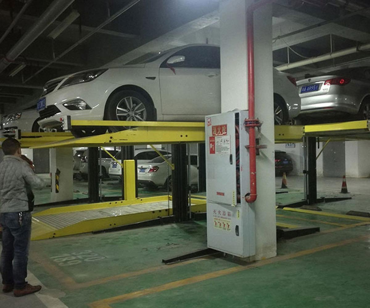 鎮雄兩柱簡易類立體停車場過規劃