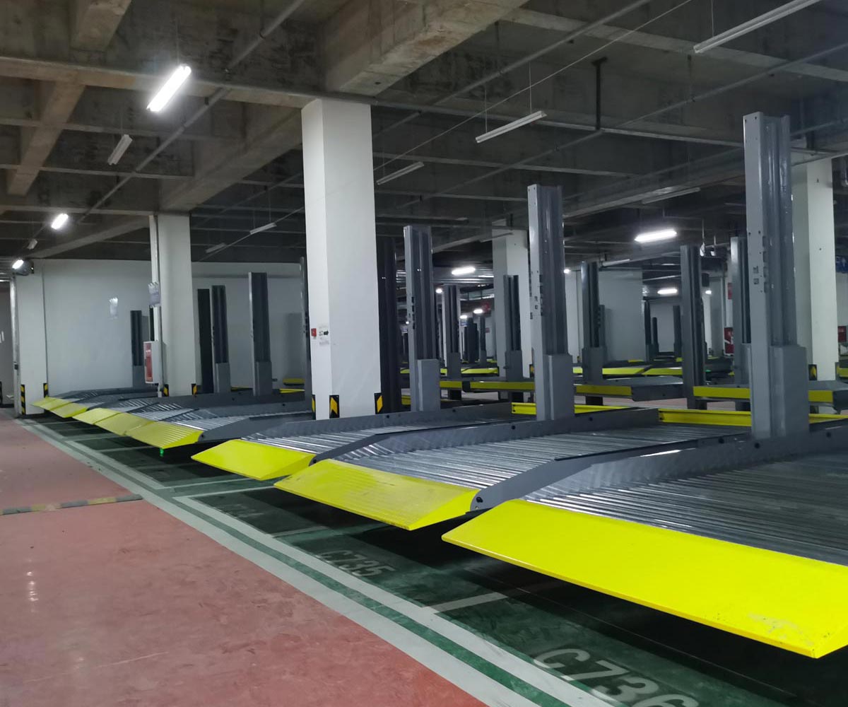 綏江升降式機械停車設備二手