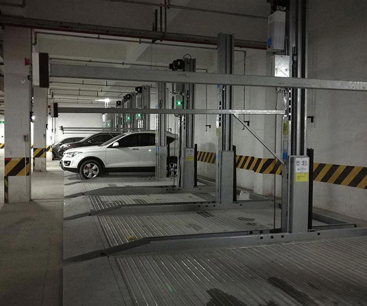 大理雙層簡易升降類機械式停車位維保