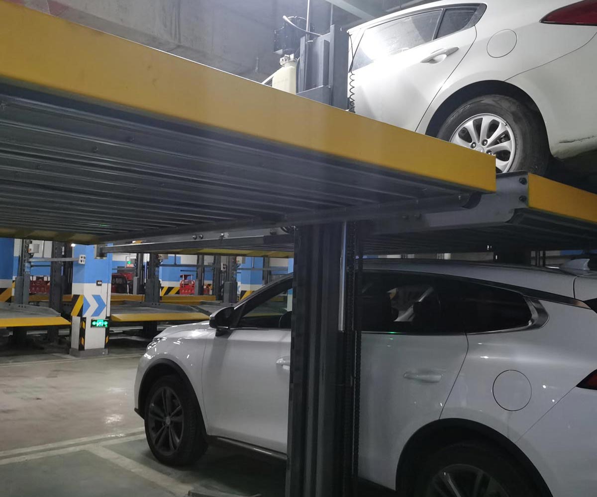 會澤二層簡易升降類停車庫改造