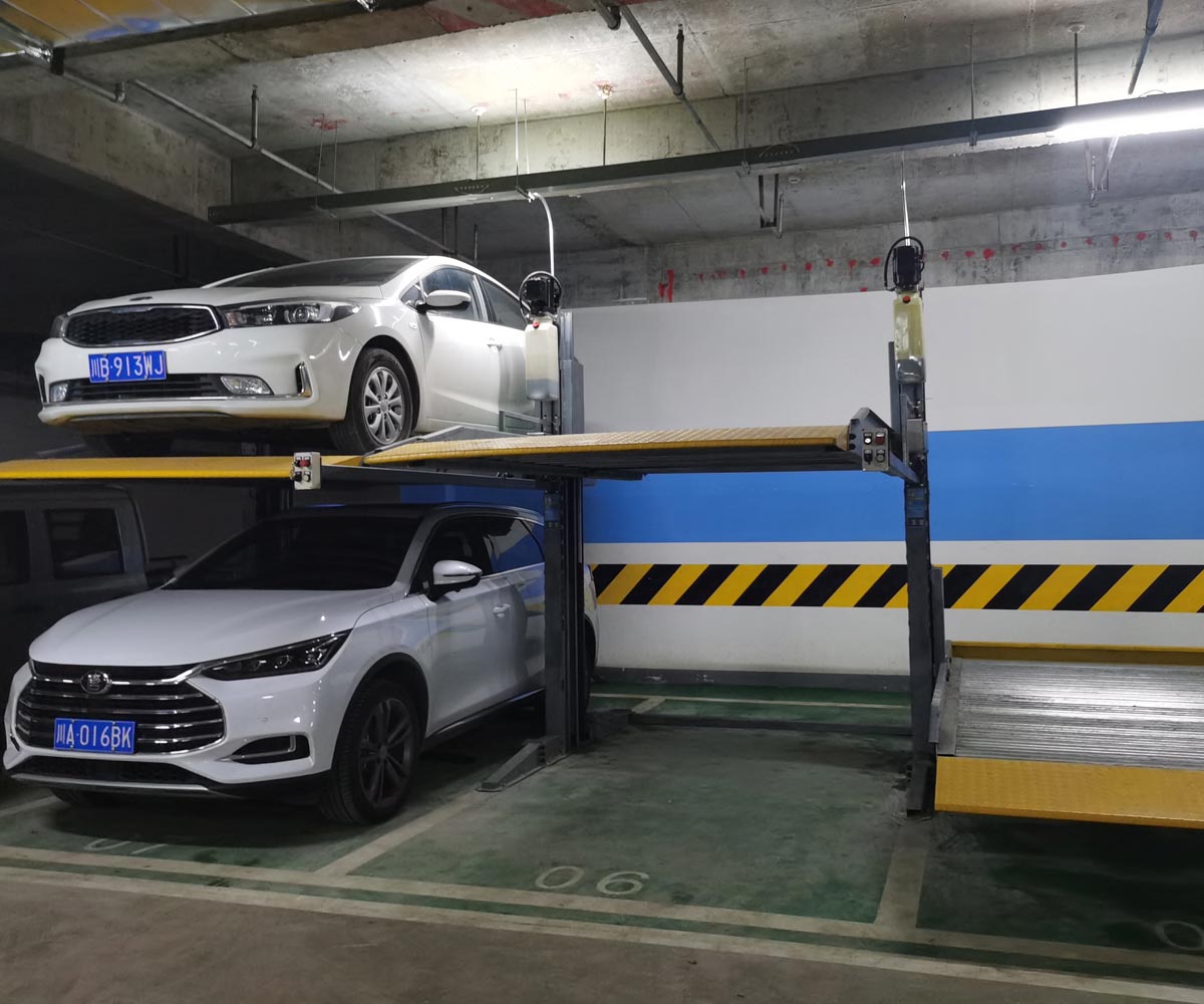 漾濞俯仰式簡易升降類立體車庫