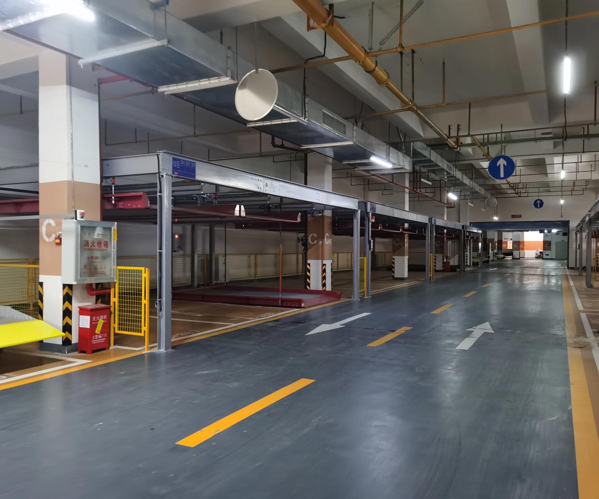 富民家用俯仰立體車庫設備