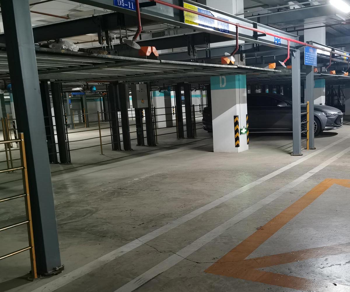 盈江兩柱自動化兩層立體車庫