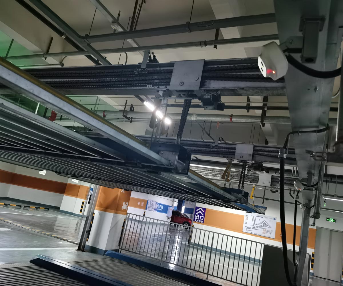 鎮雄六層PSH升降橫移類立體停車設備
