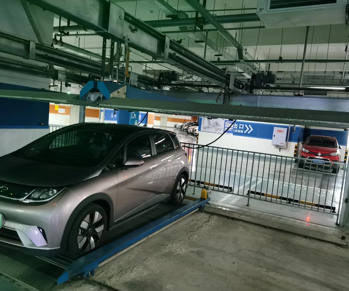 盈江七層PSH升降橫移類立體停車設備