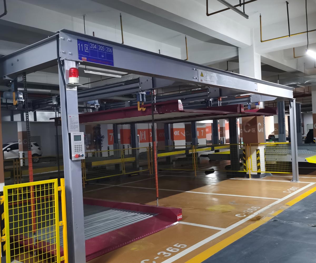 PCS垂直升降類立體停車設備四柱簡易升降式停車設備租賃經營